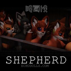  1:1 3d_(artwork) ainu_(echodolls) album_cover ambiguous_gender anthro brown_hair canid canine constructed_language cover cover_art digital_media_(artwork) ear_piercing ear_tag echodoll echodolls echodolls_(band) female_(lore) fox fur group hair hi_res humanoid inside lafoyan livestock maco_(echodolls) male_(lore) mammal orange_body orange_fur paceng_(echodolls) piercing sierre_(echodolls) slaughterhouse text trans_(lore) trans_woman_(lore) translated white_body white_fur 