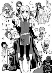  :o ^_^ aran_(fire_emblem) armor bangle bare_shoulders belt bird black_knight_(fire_emblem) blush bow_(weapon) bracelet character_name chibi closed_eyes commentary_request dress edward_(fire_emblem) elbow_gloves fingerless_gloves fire_emblem fire_emblem:_path_of_radiance fire_emblem:_radiant_dawn gloves greyscale hair_ribbon half_updo jewelry laura_(fire_emblem) leonardo_(fire_emblem) long_hair mena_(suzunoki) micaiah_(fire_emblem) monochrome nailah_(fire_emblem) nolan_(fire_emblem) pantyhose pelleas_(fire_emblem) polearm rafiel_(fire_emblem) ribbon scarf short_hair side_slit simple_background sleeveless sleeveless_dress smile solo_focus sothe_(fire_emblem) spear staff star_(symbol) sword volug_(fire_emblem) weapon wolf yune_(fire_emblem) 