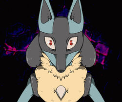  alekoin ambiguous_gender anime_style anthro blue_body canid canine chest_spike expressions fisheye_lens generation_4_pokemon icon insane looking_at_viewer lucario mammal meme nintendo pokemon pokemon_(species) reaction_image scared shocked solo spikes spikes_(anatomy) surprise surprised_expression traumatized triggered wide_eyed 