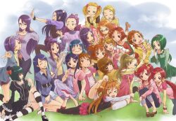  &gt;_&lt; 6+girls :d akimoto_komachi aono_miki bad_id bad_pixiv_id black_hair blonde_hair blue_hair brown_eyes brown_hair closed_eyes dark_precure everyone fresh_precure! futari_wa_precure futari_wa_precure_max_heart futari_wa_precure_splash_star green_eyes green_hair half_updo hanasaki_tsubomi heartcatch_precure! higashi_setsuna highres houjou_hibiki hyuuga_saki image_sample kasugano_urara_(yes!_precure_5) kujou_hikari kurokawa_eren kurumi_erika long_hair md5_mismatch milk_(yes!_precure_5) mimino_kurumi minamino_kanade minazuki_karen mishou_mai misumi_nagisa momozono_love multiple_girls myoudouin_itsuki natsuki_rin open_mouth pink_eyes pink_hair pixiv_sample precure precure_all_stars purple_eyes purple_hair rainbow_order red_eyes ryuuama seiren_(suite_precure) shirabe_ako shirt short_hair sleeves_pushed_up smile suite_precure tsukikage_yuri twintails two_side_up xd yamabuki_inori yes!_precure_5 yes!_precure_5_gogo! yukishiro_honoka yumehara_nozomi 