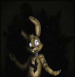  2015 animatronic anthro five_nights_at_freddy&#039;s five_nights_at_freddy&#039;s_3 glowing glowing_eyes machine phantom_balloon_boy_(fnaf) phantom_chica_(fnaf) phantom_foxy_(fnaf) phantom_freddy_(fnaf) phantom_marionette_(fnaf) robot scottgames solo springtrap_(fnaf) toasterdraws_(artist) 