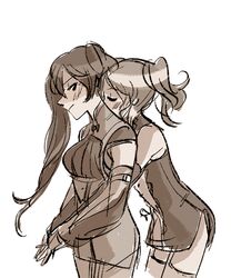  2girls closed_eyes cynthia_(fire_emblem) fire_emblem fire_emblem:_kakusei long_hair multiple_girls nintendo serena_(fire_emblem) yuri 