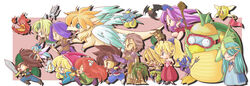  1other 5boys 5girls androgynous angela_(seiken_densetsu_3) blonde_hair blue_eyes booskaboo brown_hair charlotte_(seiken_densetsu_3) chibi commentary_request crossover dragon dryad_(seiken_densetsu) duran_(seiken_densetsu_3) everyone flammie gnome_(seiken_densetsu) green_eyes hawkeye_(seiken_densetsu_3) imahia jema_(seiken_densetsu) jinn_(seiken_densetsu) kevin_(seiken_densetsu_3) luca_(seiken_densetsu) luna_(seiken_densetsu) multiple_boys multiple_girls pointy_ears popoi_(seiken_densetsu_2) primm_(seiken_densetsu_2) purple_hair randi_(seiken_densetsu_2) riesz salamander_(seiken_densetsu) seiken_densetsu seiken_densetsu_2 seiken_densetsu_3 shade_(seiken_densetsu) undine_(seiken_densetsu) will-o&#039;-wisp_(seiken_densetsu) yellow_eyes 