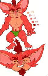  2021 3_toes 4_fingers abs absurd_res anthro barefoot beard belly big_biceps big_deltoids big_ears big_head big_muscles big_nose big_pecs biped bitter_(bristol) bristol chin_tuft chua claws closed_frown clothed clothed_anthro clothed_male clothing deltoids ear_tuft eyebrows facial_hair facial_markings facial_tuft fan_character feet fingers fluffy_ears front_view full-length_portrait fur glare goatee green_clothing green_speedo green_swimwear happy head_markings hi_res humanoid_hands long_mane long_pseudo_hair looking_aside looking_at_viewer male mammal mane marker_(artwork) markings mask_(marking) mohawk mouth_scar multicolored_body multicolored_fur muscular muscular_anthro muscular_arms muscular_legs muscular_male muscular_thighs nose_scar open_mouth open_smile orange_arms orange_beard orange_body orange_ears orange_eyebrows orange_face orange_facial_hair orange_feet orange_fingers orange_fur orange_hands orange_legs orange_mane orange_pseudo_hair orange_pubes orange_toes pecs pink_inner_ear pink_nose plantigrade portrait pseudo_hair pubes red_sclera serratus short_anthro short_male simple_background smile smirk solo speedo speedo_only standing swimwear tan_belly tan_body tan_chest tan_face tan_fur tan_inner_ear tan_markings thick_eyebrows toes topless topless_anthro topless_male traditional_media_(artwork) tuft two_tone_body two_tone_face two_tone_fur two_tone_inner_ear white_background white_claws wildstar yellow_eyes 