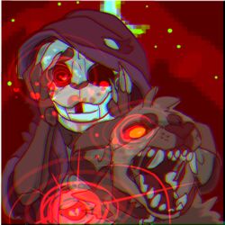  1:1 ambiguous_gender animatronic anthro canid canine canis digital_drawing_(artwork) digital_media_(artwork) domestic_dog duo feral fetch_(book) fetch_(fnaf) five_nights_at_freddy&#039;s five_nights_at_freddy&#039;s:_fazbear_frights frillious machine male male/male mammal robot scottgames stitchwraith unknown_species 