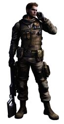  1boy boots brown_hair cross-laced_footwear full_body gloves gun highres lace-up_boots male male_focus marksman military nivans_piers piers_nivans resident_evil resident_evil_6 scarf sniper solo standing uniform weapon 