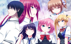  grisaia_no_kajitsu irisu_makina kazami_yuuzi komine_sachi matsushima_michiru naze sakaki_yumiko seifuku suou_amane 