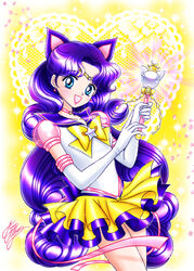  :d animal_ears back_bow bishoujo_senshi_sailor_moon bishoujo_senshi_sailor_moon blue_eyes bow cat_ears choker cosplay cowboy_shot doily elbow_gloves female gloves heart long_hair luna_(sailor_moon) luna_(sailor_moon)_(human) magical_girl marco_albiero official_style open_mouth parted_bangs petals photoshop_(medium) purple_hair sailor_luna sailor_senshi_uniform signature smile solo sparkle star_(symbol) takeuchi_naoko_(style) unofficial_sailor_senshi_uniform very_long_hair wand white_gloves yellow_bow 