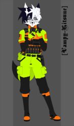  absurd_res anthro canid canine cellphone electronics fox gun handgun hi_res looking_at_object looking_at_phone male mammal military military_clothing naitokitsune phone pistol ranged_weapon solo weapon 