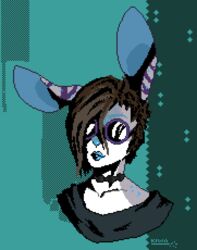  bust_portrait cloth clothed clothing collar digital_media_(artwork) eyewear felid glasses hair hybrid kiwa_flowcat lagomorph leporid lips male mammal pixel_(artwork) pop_art portrait rabbit rodent shadow solo 