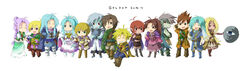  6+boys 6+girls agatio_(golden_sun) alex_(golden_sun) annotation_request bad_id bad_pixiv_id blonde_hair blue_eyes blue_hair braid brother_and_sister brown_eyes brown_hair chibi closed_eyes dress everyone felix_(golden_sun) garet_(golden_sun) golden_sun green_eyes grey_hair hair_over_one_eye hama_(golden_sun) highres isaac_(golden_sun) ivan_(golden_sun) karst_(golden_sun) long_hair menardi_(golden_sun) mia_(golden_sun) multiple_boys multiple_girls one_eye_closed open_mouth piers_(golden_sun) ponytail purple_eyes purple_hair red_eyes red_hair rock saturos_(golden_sun) scarf sheba_(golden_sun) short_hair siblings sisters skirt smile tsuyu_(hitotose) wise_one_(golden_sun) 