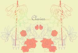  character_name claves female flower red_flower red_rose rose shinjou_tomeka trusty_bell 