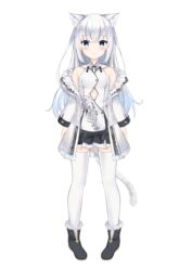  animal_ears fuyuki030 tail thighhighs transparent_png 