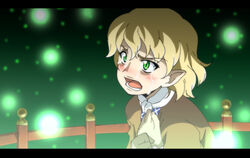  blush commentary_request female green_eyes mizuhashi_parsee mukai short_hair solo tears touhou 