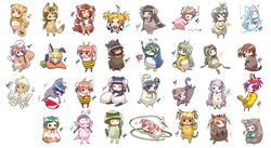  6+girls absurdres ahoge aisaka_sayo akashi_yuuna animal_costume art_brush asakura_kazumi ayase_yue bad_source ball baozi bird blonde_hair bone book carrot chao_lingshen chef_hat cucumber evangeline_a.k._mcdowell everyone fish food hakase_satomi hasegawa_chisame hat highres izumi_ako juggling kagurazaka_asuna kakizaki_misa karakuri_chachamaru kasuga_misora kitsune_konno konoe_konoka kufei kugimiya_madoka mahou_sensei_negima! multiple_girls murakami_natsumi naba_chizuru nagase_kaede narutaki_fumika narutaki_fuuka ookouchi_akira pactio paintbrush robot_ears sakurazaki_setsuna saotome_haruna sasaki_makie shiina_sakurako spatula tatsumiya_mana yotsuba_satsuki yukihiro_ayaka zazie_rainyday 