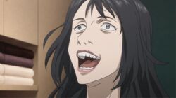  animated animated female kiseijuu laughing solo tamiya_ryouko tamura_ryoko 