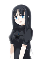  absurdres backlighting black_hair blue_eyes commentary_request female highres kara_no_kyoukai long_hair nanaya777 ryougi_mana solo 