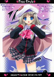  heart-work little_busters! noumi_kudryavka school_uniform suzuhira_hiro thighhighs 