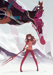  bodysuit eva_02 mecha neon_genesis_evangelion souryuu_asuka_langley tuzki weapon 