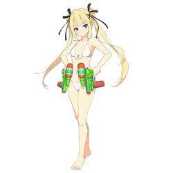  bikini breasts dead_or_alive female marie_rose senran_kagura senran_kagura:_peach_beach_splash senran_kagura_peach_beach_splash solo 