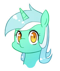  aqua_hair chinese_commentary commentary_request female horns lyra_heartstrings multicolored_hair my_little_pony my_little_pony:_friendship_is_magic photoshop_(medium) portrait single_horn solo two-tone_hair unicorn white_hair xin_yu_hua_yin yellow_eyes 