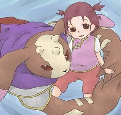  andiramon digimon digimon_tamers female li_shaochung lowres 