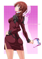  active_raid ass kazari_asami megane pantyhose suzutsuki_kurara uniform 