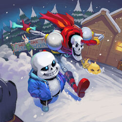  loped papyrus sans tagme undertale 