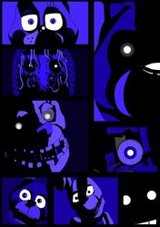  2017 animatronic anthro blue_eyes bonnie_(fnaf) eyebrows five_nights_at_freddy&#039;s five_nights_at_freddy&#039;s_2 five_nights_at_freddy&#039;s_3 five_nights_at_freddy&#039;s_4 glowing glowing_eyes group hi_res lagomorph leporid looking_at_viewer machine male mammal nightmare_bonnie_(fnaf) nightmare_fuel open_mouth plushtrap_(fnaf) puppet_bonnie_(fnafsl) rabbit robot scottgames shadow_bonnie_(fnaf) sharp_teeth shu_20625 sister_location springtrap_(fnaf) teeth toy_bonnie_(fnaf) withered_bonnie_(fnaf) 