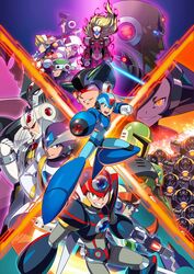  6+boys aiming aiming_at_viewer alia_(mega_man) android angry arm_cannon armor axl_(mega_man) axl_bullets bald beard blonde_hair blue_eyes clenched_hand douglas_(mega_man) dynamo_(mega_man) facial_hair female forehead_jewel gate_(mega_man) gloves glowing glowing_eyes green_eyes grin hat helmet high_max_(mega_man) highres holding holding_weapon isoc_(mega_man) lifesaver_(mega_man) long_hair looking_at_viewer lumine_(mega_man) mega_man_(series) mega_man_x5 mega_man_x6 mega_man_x7 mega_man_x8 mega_man_x_(series) mizuno_keisuke moustache multiple_boys official_art one-eyed orange_eyes photoshop_(medium) power_armor red_(mega_man_x) red_eyes serious shadow_devil_(mega_man) sigma_(mega_man) signas_(mega_man) smile vile_(mega_man) vile_v_(mega_man) weapon white_gloves x_(mega_man) zero_(mega_man) 