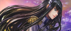  black_hair blue_eyes close kill_la_kill kiryuin_satsuki long_hair uniform zhouran 