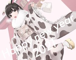  animal_ears horns kimono tagme usagiplanet7 