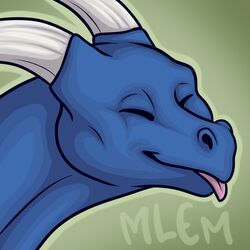  1:1 blep closed_eyes deerdaddy13 dragon ezurth feral horn icon male mythological_creature mythological_scalie mythology reaction_image scalie simple_background solo text tongue tongue_out 