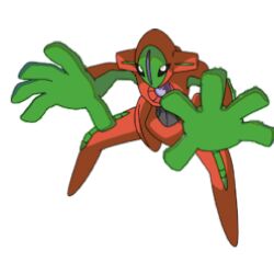  4lamestudio anthro deoxys fart fartoxys gassy generation_3_pokemon hi_res legendary_pokemon male nintendo normal_forme_deoxys not_fetish pokemon pokemon_(species) satire solo 