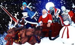  3d_(artwork) accessory anthro artoria_pendragon blonde_hair blue_hair bovid bovine butler caprine chibi christmas christmas_clothing christmas_headwear cirno clothed clothing digital_media_(artwork) european_mythology fairy fate_(series) felid female fur goat greek_mythology grey_hair group hair hair_accessory hair_ribbon hat headgear headwear hi_res holidays human humanoid jeanne_d&#039;arc_(fate) krampus_(tas) lancer_jeanne_d&#039;arc_alter_santa_lily lifewonders lion long_hair male malicekira mammal mikumikudance_(artwork) minotaur muscular muscular_anthro muscular_male mythology open_mouth pantherine pecs penetration ribbons rudolph_the_red-nosed_reindeer saber_alter salomonkun santa_claus santa_hat scar smile tokyo_afterschool_summoners touhou type-moon wings yellow_eyes 