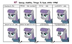  2015 blue_eyes chart earth_pony english_text equid equine eyeshadow female friendship_is_magic happy hasbro hi_res horse humor lol_comments makeup mammal maud_pie_(mlp) meme my_little_pony open_mouth pony smile solo text unknown_artist waifu_chart 