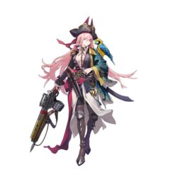  :3 animal_on_shoulder antique_firearm armored_boots belt bird black_coat black_hat black_pants blue_coat boots braid breasts brown_belt brown_footwear cleavage closed_mouth coat cutlass earrings elcan_scope epaulettes female fightlite_scr firelock flintlock full_body girls&#039;_frontline gun hair_between_eyes hair_ornament hairclip hand_on_handle harpoon harpoon_gun hat highres holding holding_gun holding_weapon jewelry large_breasts long_hair long_sleeves mole mole_under_eye multiple_rings multiple_weapons necklace necklace_between_breasts official_alternate_costume official_art open_clothes open_coat open_shirt ornate_ring overcoat pants parrot pink_hair pirate pirate_hat red_eyes rifle ring shirt sig_mcx sig_mcx_(girls&#039;_frontline) sig_mcx_(kraken_huntress)_(girls&#039;_frontline) sig_sauer simple_background single_braid single_epaulette smile solo standing tachi-e thigh_boots third-party_source transparent_background tricorne very_long_hair weapon white_shirt yitiao_er-hua 