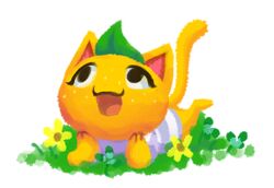  2015 alpha_channel animal_crossing anthro biped celebi-yoshi clothed clothing domestic_cat elemental_creature felid feline felis female flora_fauna flower food food_creature freckles fruit fur grass happy leaf living_fruit lying mammal nintendo on_front open_mouth orange_(fruit) orange_body orange_fur outside plant shirt simple_background smile solo tangy_(animal_crossing) topwear transparent_background 