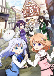  gochuumon_wa_usagi_desu_ka? hoto_cocoa kafuu_chino kirima_sharo tedeza_rize tippy_(gochuumon_wa_usagi_desu_ka?) ujimatsu_chiya 