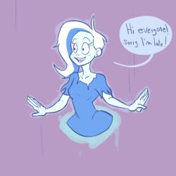  1:1 blush english_text female ghost ghoul_school hanna-barbera humanoid not_furry phantasma_(ghoul_school) scooby-doo_(series) simple_background solo spirit text unknown_artist 