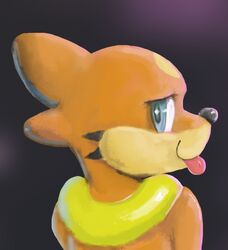  2016 ambiguous_gender blue_eyes edjit feral floatzel generation_4_pokemon grey_background looking_back mammal nintendo pokemon pokemon_(species) simple_background solo tongue tongue_out 