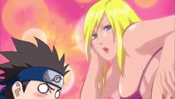  1boy animated animated artist_request breasts female konohagakure_symbol lowres naruko_(naruto) naruto naruto_(series) rule_63 sarutobi_konohamaru sexy_no_jutsu source_request uzumaki_naruto 