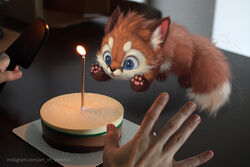  ambiguous_gender big_nug blue_eyes brown_body brown_fur cake candle canid canine claws countershading daww dessert detailed detailed_fur digital_media_(artwork) digital_painting_(artwork) digitigrade dipstick_ears dipstick_tail disembodied_hand duo ear_markings feral fire food fox fur furniture human inner_ear_fluff jumping lit_candle loose_fur mammal markings mousing multicolored_ears multicolored_tail orange_body orange_fur pawpads photo_manipulation pink_pawpads pounce quadruped red_body red_fox red_fur shedding silverfox5213 solo_focus spatula table tail tail_markings text third-party_edit toe_claws tools true_fox tuft url whiskers white_body white_claws white_fur 