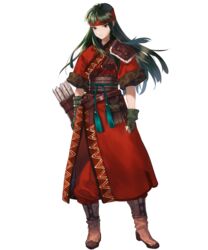  armor arrow_(projectile) belt boots brown_footwear female fingerless_gloves fire_emblem fire_emblem:_the_binding_blade fire_emblem_heroes full_body gloves green_eyes green_hair headband highres long_hair looking_at_viewer mayo_(becky2006) official_art pants quiver short_sleeves shoulder_armor solo standing sue_(fire_emblem) transparent_background 