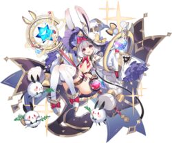  :3 :d animal_ears ark_order ass black_bra black_skirt blush_stickers boots bow bowtie bra braid buck_teeth crystal female flask footwear_bow frilled_sleeves frills full_body gold_trim hairbow hat hat_bow hatoyama_itsuru holding holding_staff knees_together_feet_apart knees_up long_hair long_sleeves looking_at_viewer official_art pink_bow pink_bowtie pink_eyes pleated_skirt pom_pom_(clothes) rabbit rabbit_(ark_order) rabbit_ears rabbit_girl rabbit_tail skirt sleeves_past_fingers sleeves_past_wrists smile solo sparkle staff steam stellated_octahedron tachi-e tail teeth test_tube thigh_strap thighhighs transparent_background twin_braids underwear variant_set very_long_hair vial white_footwear white_hair white_hat white_sleeves white_thighhighs witch_hat yellow_bow 