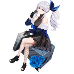  anizi asymmetrical_legwear bare_shoulders black_dress black_footwear black_gloves blue_bow blue_eyes bow breasts briefcase cellphone commentary_request cross cross_earrings dress earrings female fishnet_thighhighs fishnets flip_phone full_body girls&#039;_frontline gloves grey_hair hair_ornament heterochromia highres holding holding_phone jewelry leaning_to_the_side long_hair looking_at_viewer mdr_(cocktail_observer)_(girls&#039;_frontline) mdr_(girls&#039;_frontline) multicolored_hair off_shoulder official_alternate_costume phone pink_eyes ponytail ribbon shoes sidelocks single_thighhigh sitting smile solo streaked_hair thighhighs toeless_footwear transparent_background uneven_legwear 