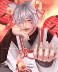  catgirl foxgirl kitsune_kaede kogitsunemaru tagme 