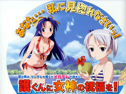  bikini emelenzia_beatrix_rudiger mamoru_kun_ni_megami_no_shukufuku_wo swimsuits takasu_ayako 