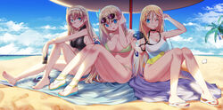  bikini cang_se_ye_hua lexington saratoga_(zhanjianshaonv) swimsuits zhanjianshaonv 