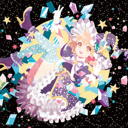  alternate_color alternate_costume big_dipper blonde_hair blue_thighhighs boots bow braid cancer_(constellation) commentary_request constellation diamond_(gemstone) dress female frilled_dress frilled_hat frills full_moon gem gemini_(constellation) gloves hairbow hat high_heel_boots high_heels kasasagi07 kirisame_marisa looking_at_viewer moon photoshop_(medium) purple_dress purple_footwear ribbon round_teeth short_hair single_braid smile solo space star-shaped_pupils star_(symbol) star_print symbol-shaped_pupils teeth thighhighs tongue touhou ursa_major_(constellation) v white_gloves witch_hat yellow_eyes 